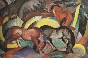 Franz Marc Three Horses (mk34) Spain oil painting artist